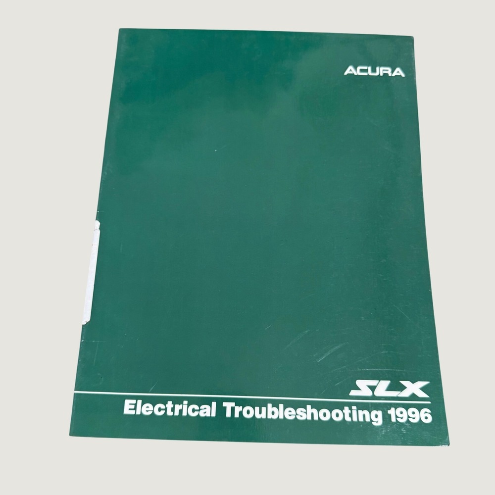 1996 Acura SLX Electrical Troubleshooting Service Manual OEM 61S9300EL